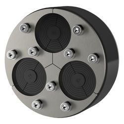 Hauff-Technik Ringraumdichtung HRD 125 SG, 125mm, 3 Kabel 10-40mm, Edelstahl V2A/EPDM... HAUFF-2700103750 4052487063913 (Abb. 1)