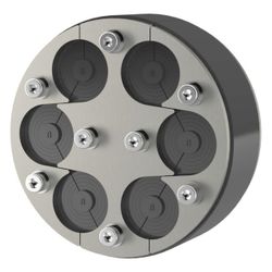 Hauff-Technik Standard-Ringraumdichtung HRD125 SG 6x6-31, 125mm, 6-31mm, Edelstahl V2... HAUFF-2700103800 4052487000161 (Abb. 1)
