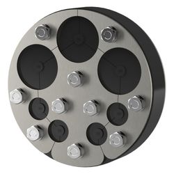 Hauff-Technik Ringraumdichtung HRD 200-SG-3/6-54, 200mm, Edelstahl V2A/EPDM... HAUFF-2700107000 4052487000222 (Abb. 1)