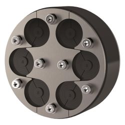 Hauff-Technik Standard-Ringraumdichtung HRD125 SG 6x6-31, 125mm, 6-31mm, Edelstahl V2... HAUFF-2700103800 4052487000161 (Abb. 1)