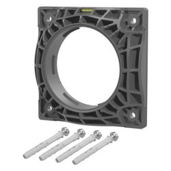Hauff-Technik Kunststoffflansch HSI150 DFK, 235x235mm, Kernbohrung max. 150mm, Glasfa... HAUFF-2118010020 4052487156264 (Abb. 1)