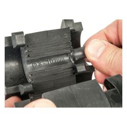 Hauff-Technik Ringraumdichtung HRK100 SSG 1x18-65, 100mm, 18-65mm, EPDM/Polyamid/Edel... HAUFF-3030300044 4052487129268 (Abb. 1)
