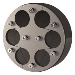 Hauff-Technik Standard-Ringraumdichtung HRD150 SG 6x8-35, 150mm 6 Kabel 8-35mm, Edels... HAUFF-2700105000 4052487000192 (Abb. 1)