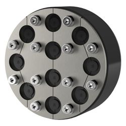 Hauff-Technik Standard-Ringraumdichtung HRD125 SG, 125mm, 10 Kabel 4-16,5mm, Edelstah... HAUFF-2700103850 4052487000178 (Abb. 1)