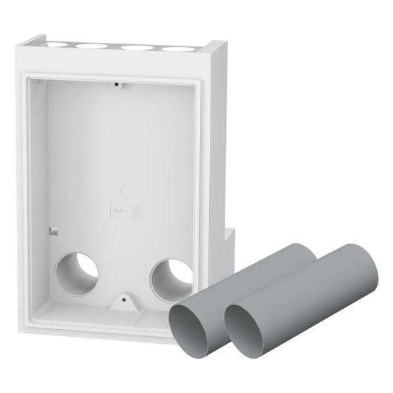 Helios Wandeinbauelement KWL 70 WEE, für teilwandintegrierten Geräteeinschub mit Bautenschutzdeckel