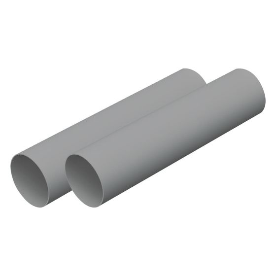 Helios Wandeinbauhülse KWL 70 WH-L, Länge 800mm, DN 110
