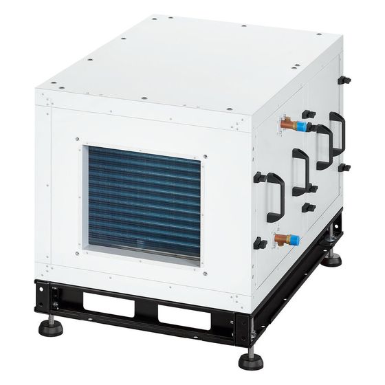 Helios Direktverdampfer AIR1-CO DX RH 12000 R als Change-over-Register, Anschluss rechts