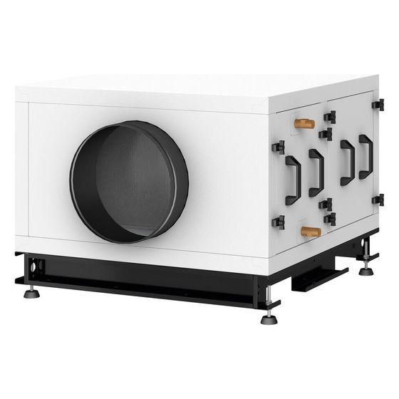 Helios Direktverdampfer AIR1-CO DX XHP 1500 R als Change-over-Register, Anschluss rechts