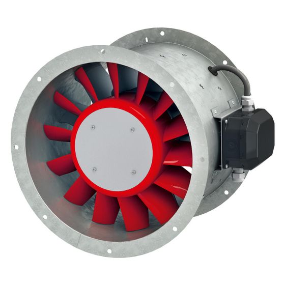 Helios AMW 355/4 Axial-Mitteldruckventilator 1-PH, TK, drehzahlsteuerbar, 4180m3/h, 400W, 230V