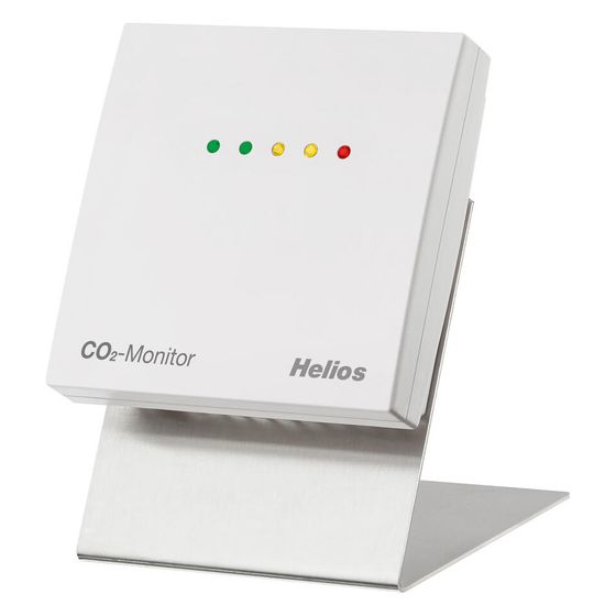 Helios CO2-Monitor CO2 AP-A als Aufsteller mit Netzstecker, Optischer NDIR-Sensor, Messbereich 0-3000ppm