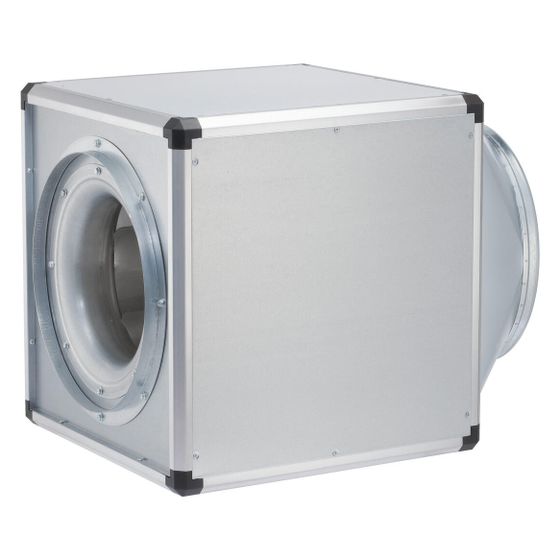 Helios GBD 500/4/4 Gigabox inkl. Formstück und flexiblen Manschetten, 3-PH regelbar 400V, 9200m3/h, 1,45/0,97kW