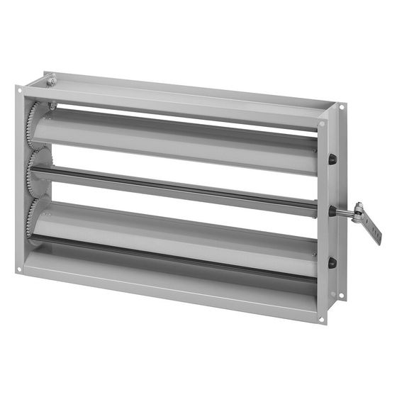 Helios JVK 60/35 Jalousieklappe 640x120x390mm, Stahlblech verzinkt