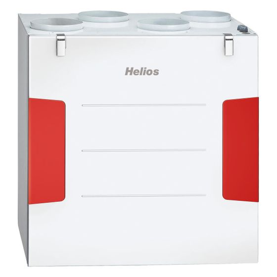 Helios KWL 500 W L Lüftungsgerät links mit WRG, max. 490m3/h, 580W, 230V, EC-Motoren, Auto-Bypass und Web-Server