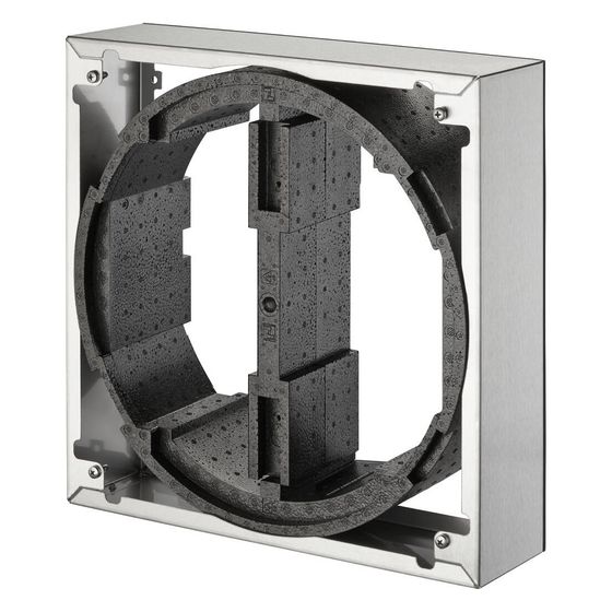 Helios KWL 60 DR-B Distanzrahmen zu Außenfassade für Außenwandstärke 250-350mm, Edelstahlrahmen