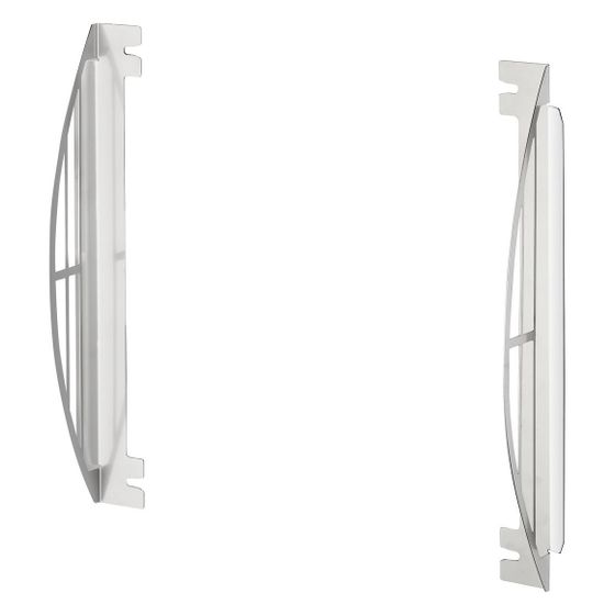 Helios KWL 60 SG 2x Schutzgitter für Edelstahl-Außenfassade
