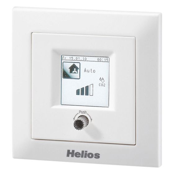 Helios KWL-BCU Komfortbedienelement inkl. Wochenzeitschaltuhr, UP-Version
