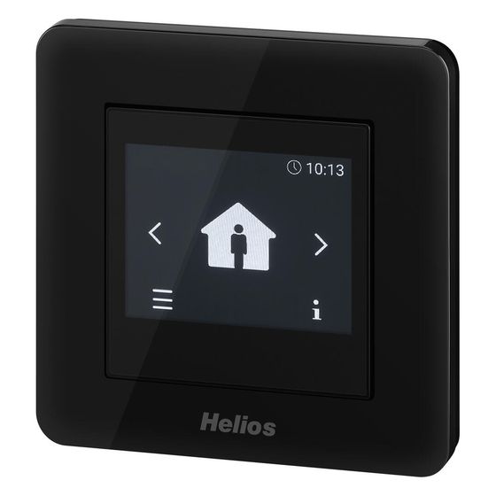 Helios KWL-BE Touch bl Bedienelement Touchdisplay 2,3