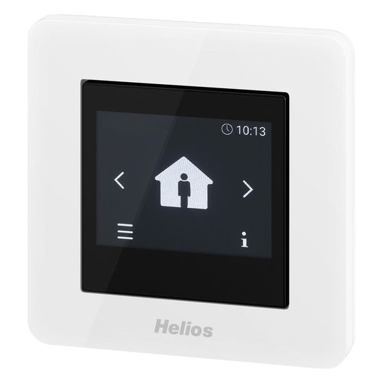 Helios KWL-BE Touch wh Bedienelement Touchdisplay 2,3