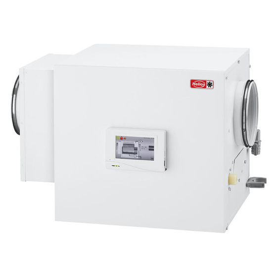 Helios HygroBox KWL HBX 500 EH R Zuluft rechts, Elektro-Vorheizung, 500m3/h, 2,8kW, 230V