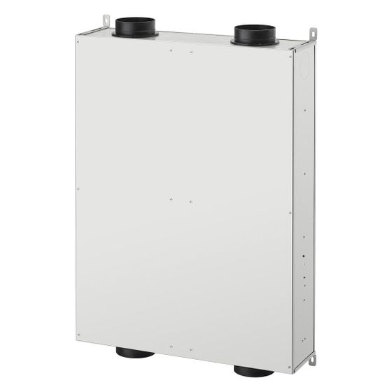 Helios KWL-MZB 125/125 MultiZoneBox Durchgang 125mm, 2x Einzelstutzen DN 125, 230V