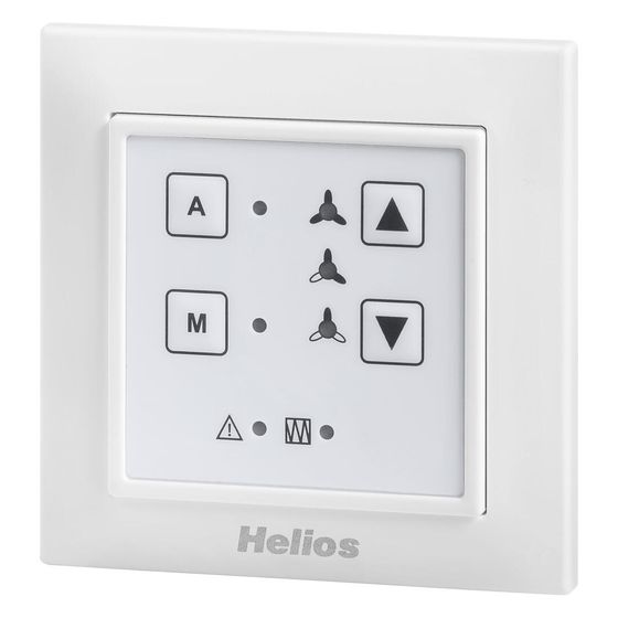 Helios KWL-MZB-BE MultiZoneBox Bedienelement ECO 3-stufig mit LED, UP-Version