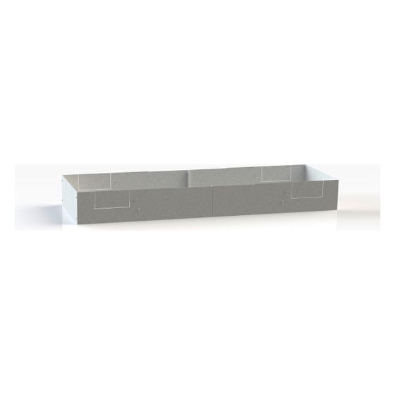 Helios KWL-SB 800 S Sockelblende für KWL EC 800 S, Stahlblech verzinkt