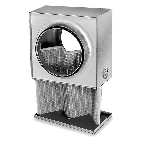 Helios LFBR 250 Coarse 70 Prozent Luftfilter-Box, DN 250