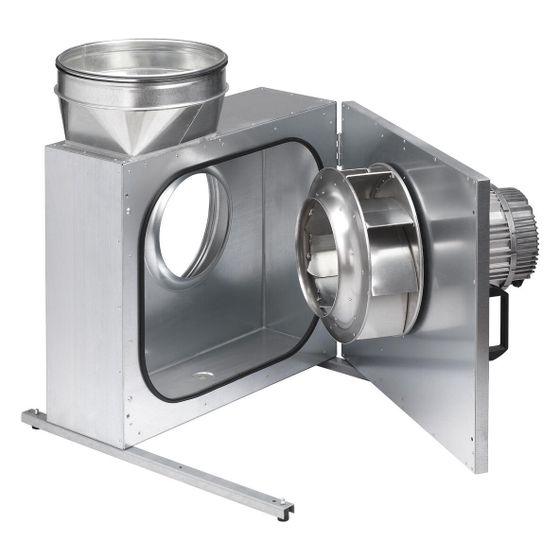 Helios MBD EC 315 A Megabox mit EC-Motor 3-PH 400V regelbar, 720W, DN 355, 3400m3/h