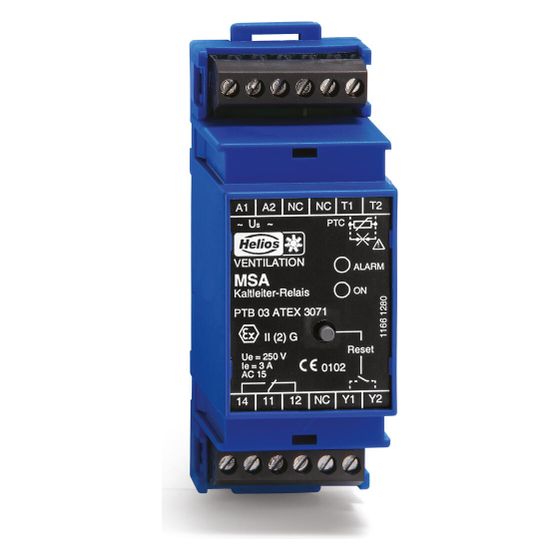Helios MSA Motorschutz-Auslösegerät für Kaltleiter-Temperaturfühler EX II 2D[t, p], EX II 2G[e, d, px]