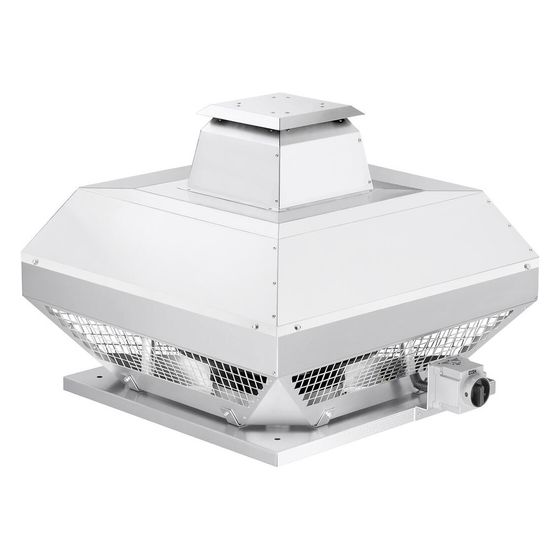 Helios RDD 710/6 Radial-Dachventilator horizontal, 3-PH 400V, 27250m3/h, 4,3kW, 6-polig