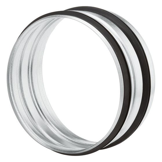 Helios Rohrverbinder RVBD 160 L, mit Dichtung, für Anschluss von Lüftungsrohren/IsoPipe-Rohren mit Durchmesser 160mm