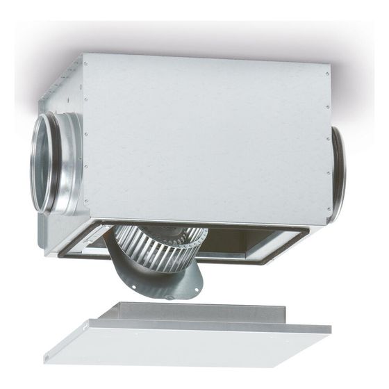 Helios SB 160 B Silentbox Rohrventilator DN 160, 1-PH 230V schallgedämpft, 360m3/h, 105W