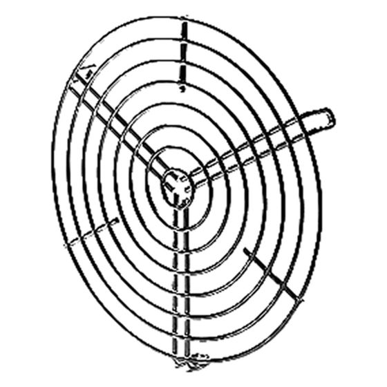 Helios SGR 100 Schutzgitter zu Rohrdurchmesser DN 100, Maschenweite 8mm