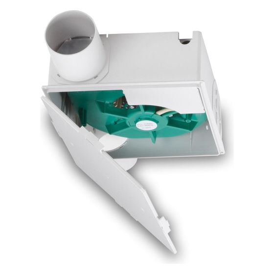 Helios SVV 80 SlimVent Radialventilator mit Rohranschluss DN 80, 110/65/35m3h, 230V
