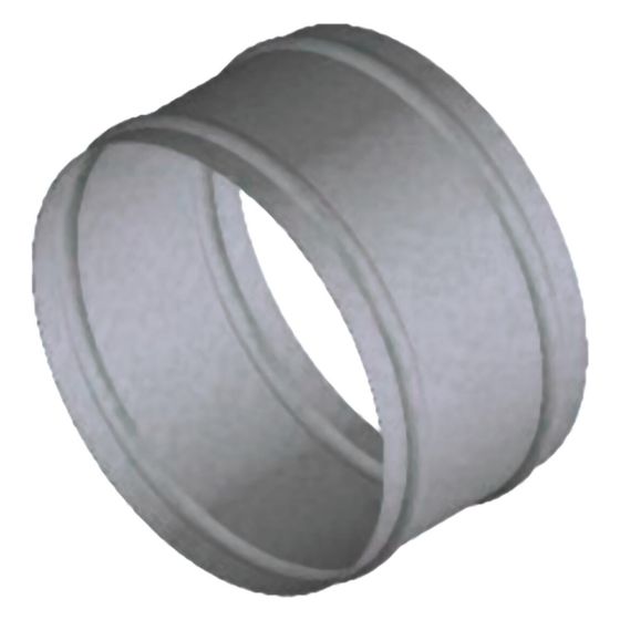 Helios VH 350/355 Verlängerungshülse DN 355, Länge 15cm, Stahl verzinkt