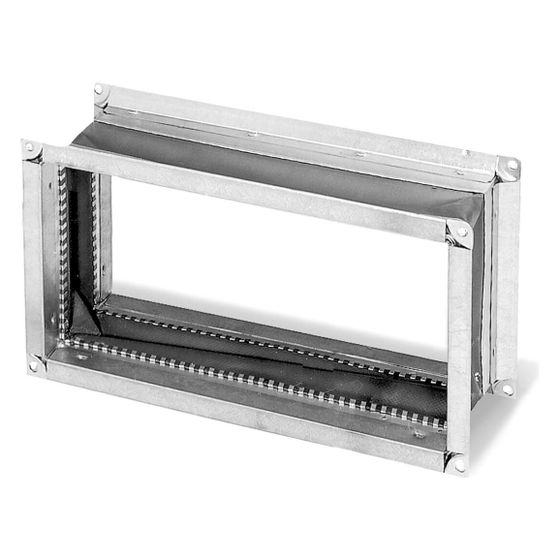 Helios VS 50/25 flexibles Verbindungsstück rechteckig, 540x145x290mm, mit Flanschen