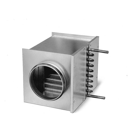Helios WHR 315 Warmwasser-Heizregister für Rohrdurchmesser DN 315