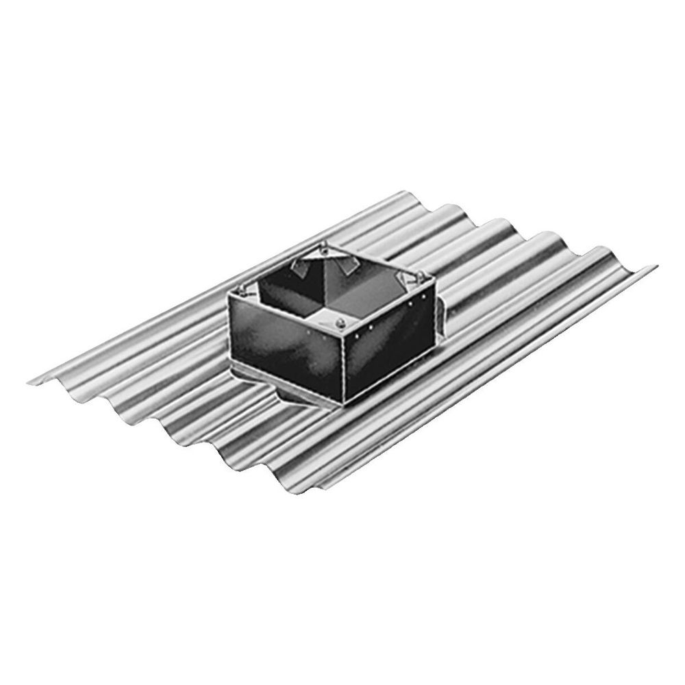 Helios Welldachsockel WDS 200/225, für Welldächer bis 25Grad... HELIOS-01560 4010184015604 (Abb. 2)