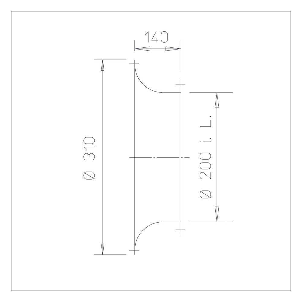 Helios ASD 200 Ansaugdüse, Außendurchmesser 310mm, ohne Schutzgitter... HELIOS-01388 4010184013884 (Abb. 2)