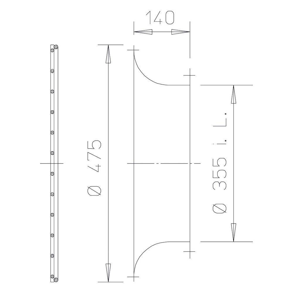 Helios ASD-SGD 355 Ansaugdüse mit Schutzgitter DN 355, verzinkt... HELIOS-01417 4010184014171 (Abb. 2)