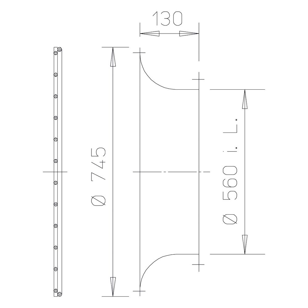 Helios ASD-SGD 560 Ansaugdüse mit Schutzgitter DN 560, verzinkt... HELIOS-01421 4010184014218 (Abb. 2)