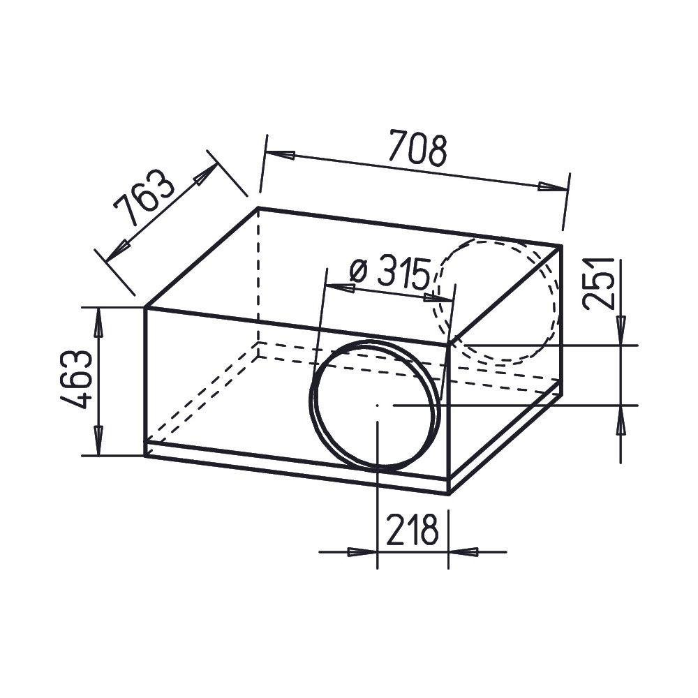 Helios SBD 315 A Silentbox Rohrventilator schallgedämpft DN 315, 3-PH 230/400V, regelbar,... HELIOS-09718 4010184097181 (Abb. 2)