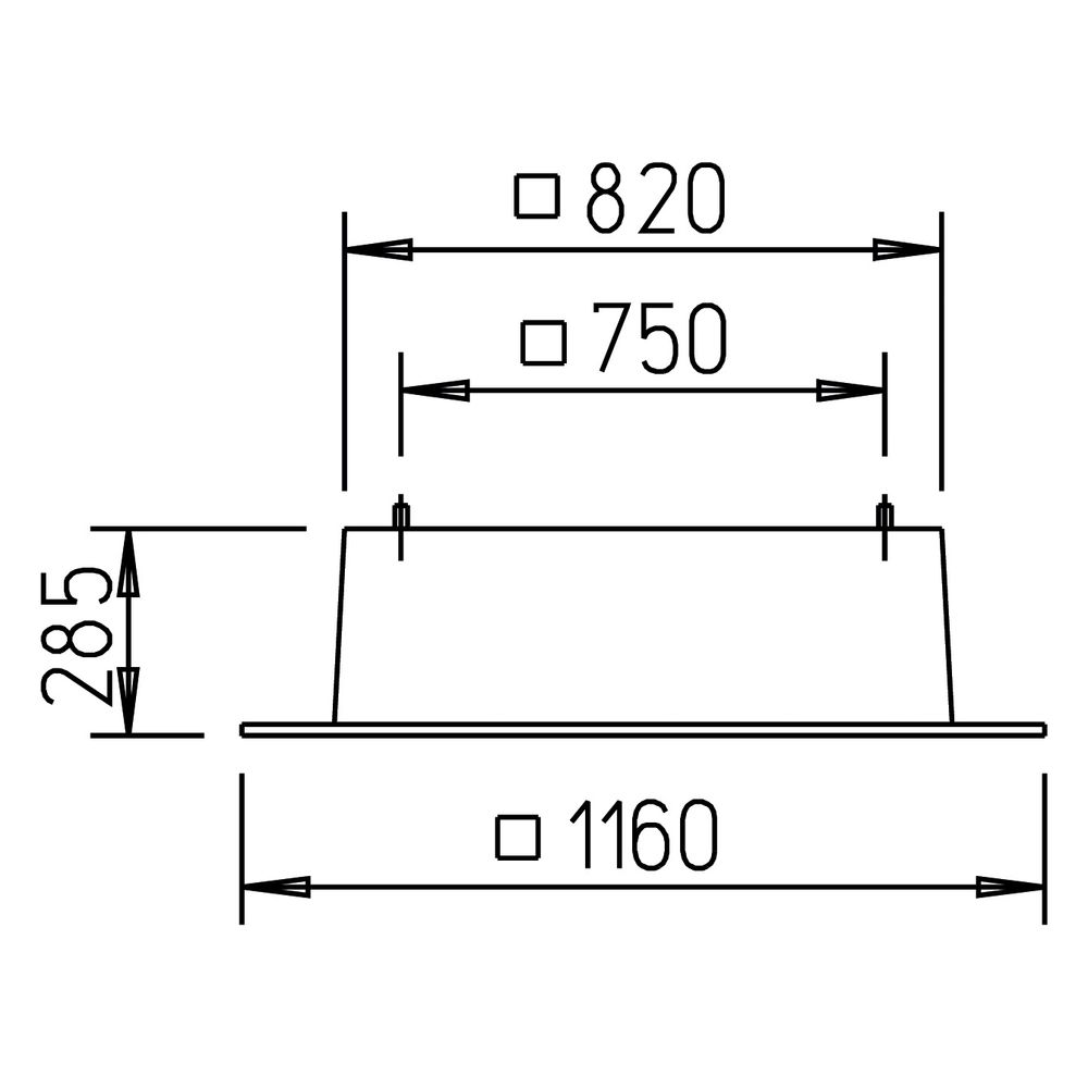 Helios FDS 500/560/630 Flachdachsockel aus GFK... HELIOS-01382 4010184013822 (Abb. 2)