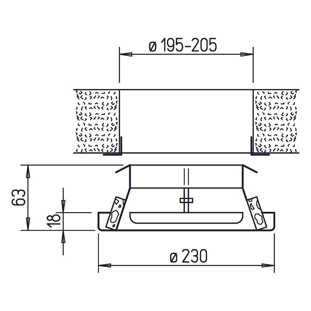 Helios MTVA 200 Metall-Tellerventil DN 200 für Abluft... HELIOS-08872 4010184088721 (Abb. 2)