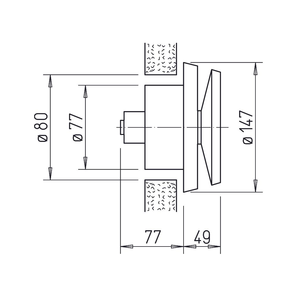 Helios ZTV 80 Zuluft-Thermostatventil DN 80... HELIOS-00078 4010184000785 (Abb. 2)