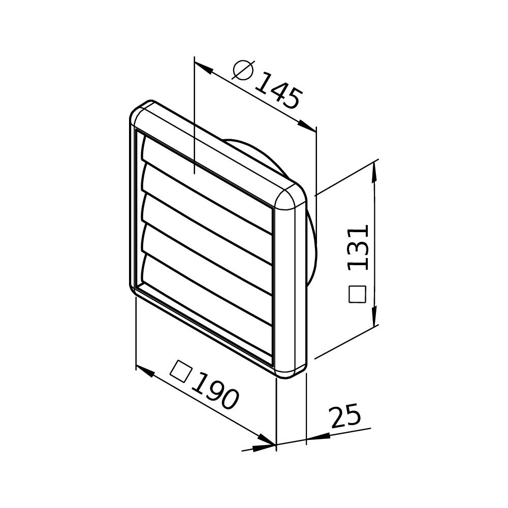 Helios Verschlussklappe VK 160, selbsttätig, Kunststoff, DN 160, Weiß... HELIOS-00892 4010184008927 (Abb. 4)