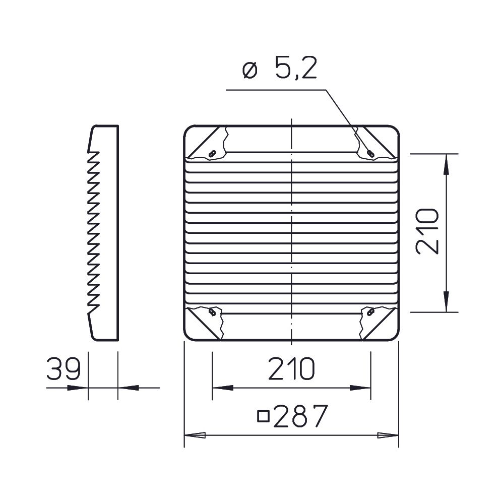 Helios G 200 Lüftungsgitter DN 200, Weiß... HELIOS-00255 4010184002550 (Abb. 2)