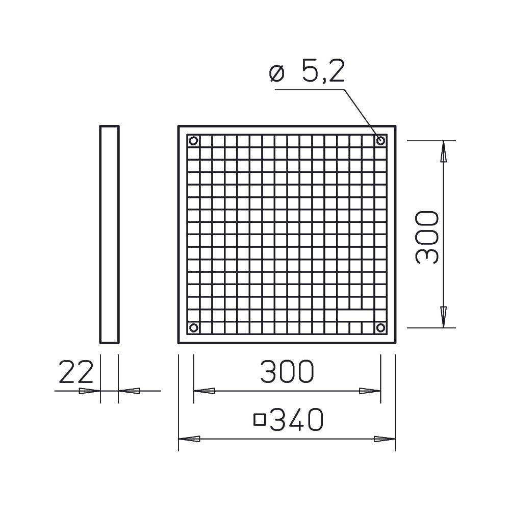 Helios G 315 Lüftungsgitter DN 315, Weiß... HELIOS-00798 4010184007982 (Abb. 2)