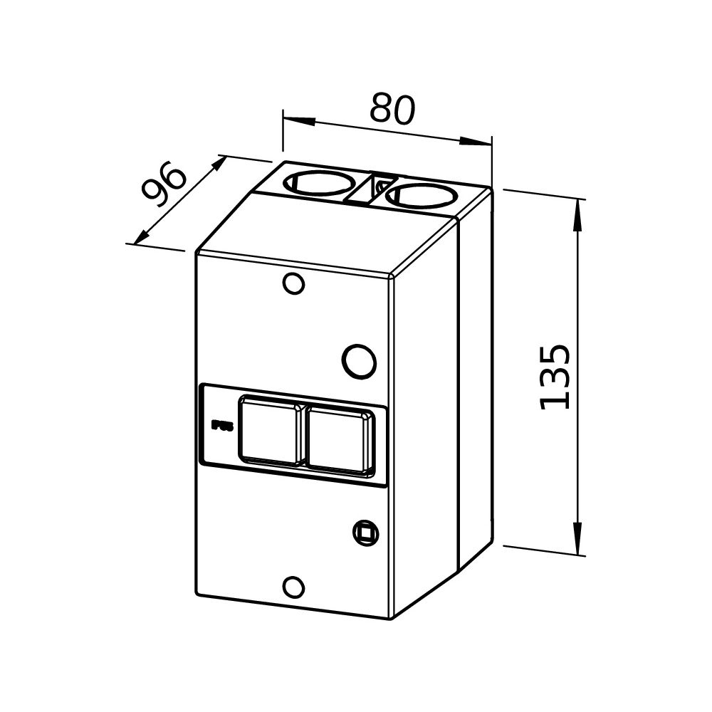 Helios Motorvollschutz-Schalter MW, für 1-phasige Motoren, 230V, 0,4-10A... HELIOS-01579 4010184015796 (Abb. 3)