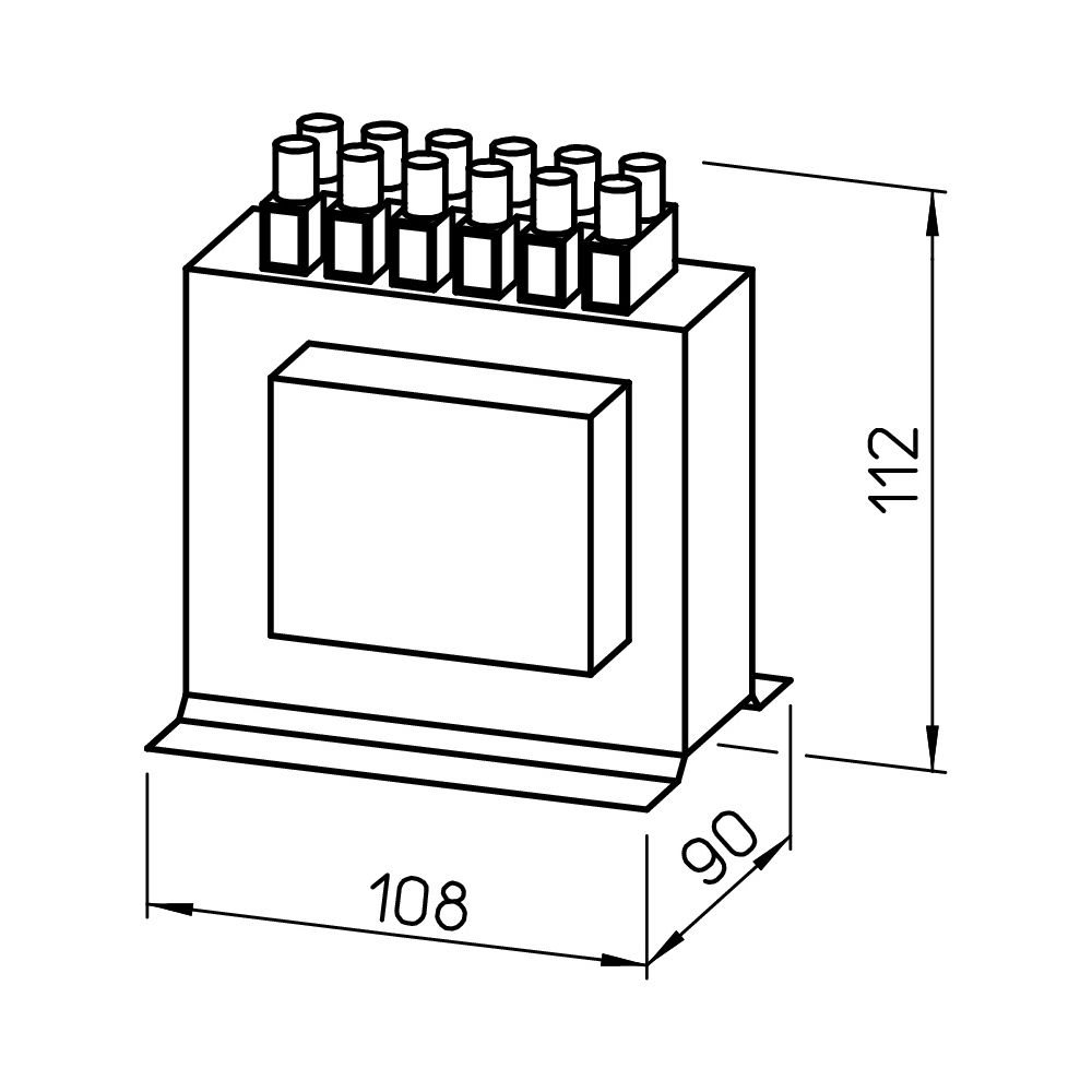 Helios Drehzahl-Steuertrafo TSSW 5, für Schaltschrankeinbau, 1-PH 230V, 5,0A... HELIOS-06522 4010184065227 (Abb. 3)